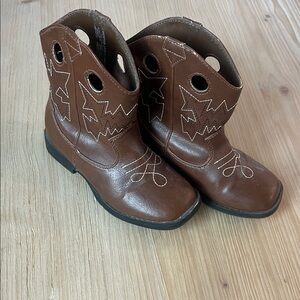 Wonder Nation Brown Western Kids Boots